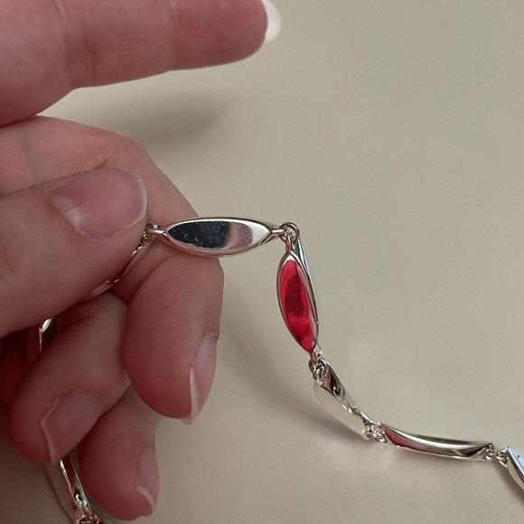 JENNY BIRD NWT Adjustable Silver Necklace - Picture 11 of 14